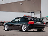 Clean Black Honda del Sol in Chicago