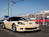 Beige C6 Corvette at STA-BIL/303 Cars & Coffee