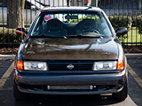 Front of Turbo Nissan SE-R at STA-BIL Cars & Coffee