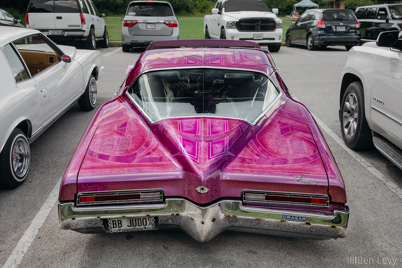 Roof and Trunk Paint in Pink 1972 Buick Riviera