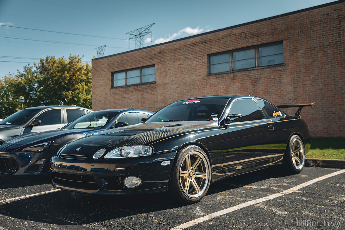 Black Lexus SC300 at TF Works Season Closer