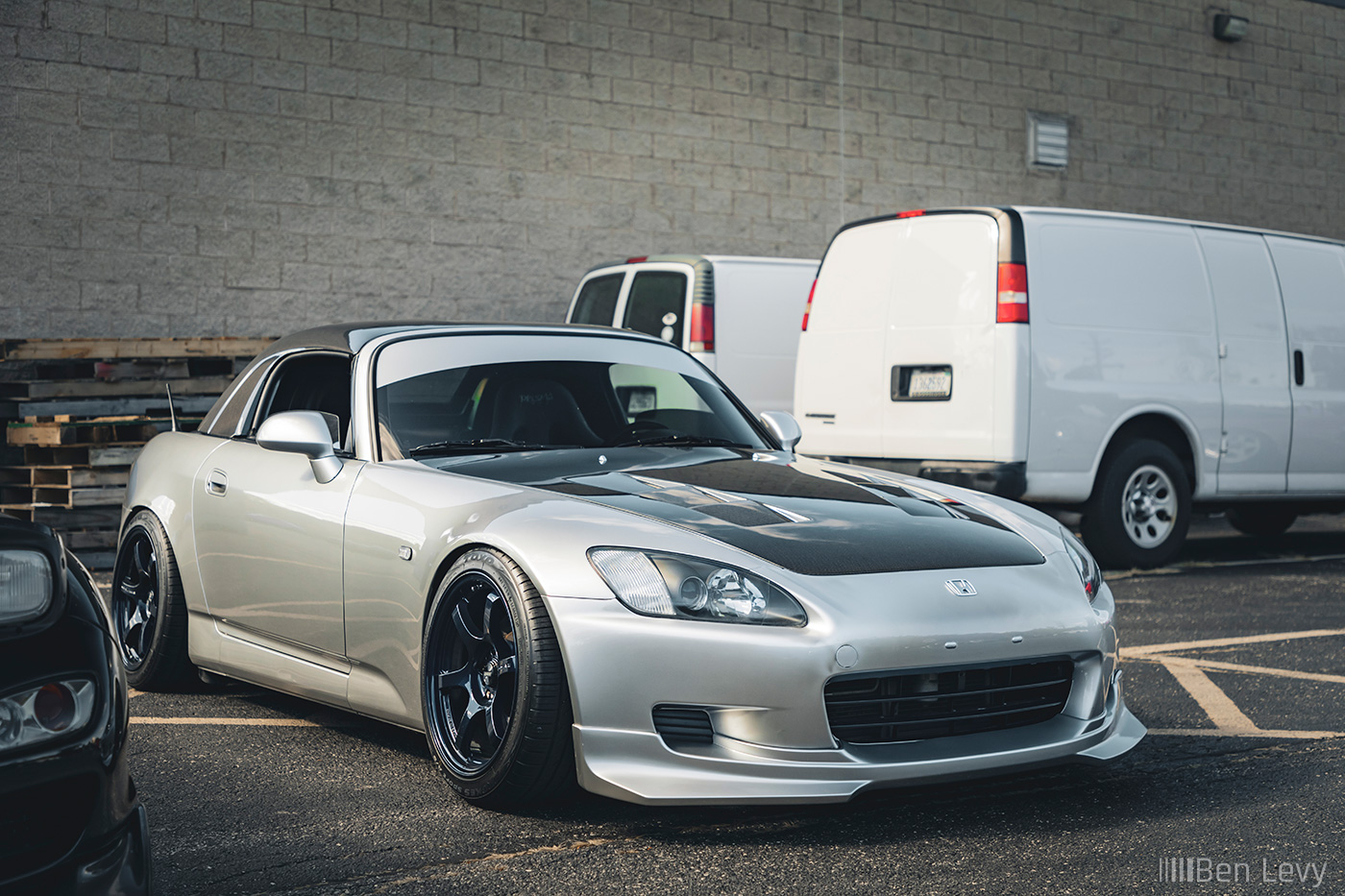 Silver Honda S2000 at TF Works Season Closer