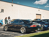 Black Lexus SC300 with Carbon Fiber Trunklid