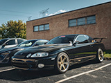 Black Lexus SC300 at TF Works Season Closer