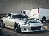 Silver Honda S2000 at TF Works Season Closer