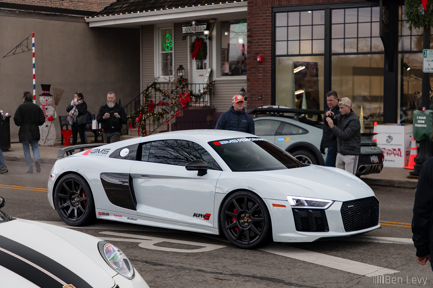 White Audi R8 from AMS Performance