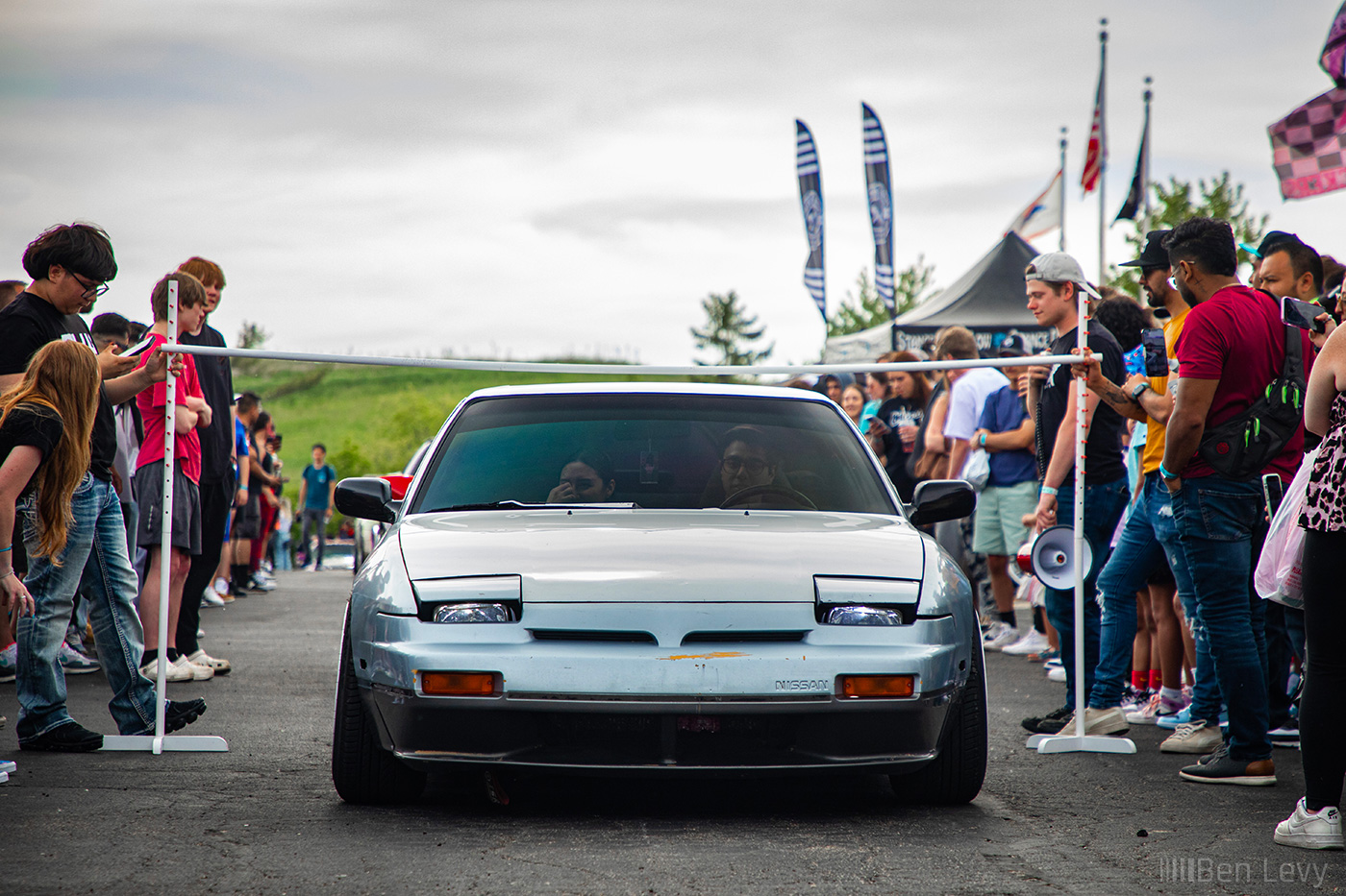 Green S13 240SX at Car Limbo