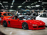 Right Hand Drive Acura NSX at Tuner Galleria