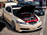 Sparkle Sand Pearl Acura TL
