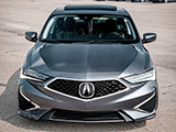 Front of Grey Acura ILX