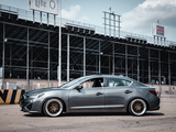 Acura ILX with the Stands at Route 66 Raceway