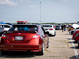 Honda Civic Si Coupe leaving USDM Super Meet