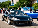Black Honda del Sol at USDM Super Meet: Chicago