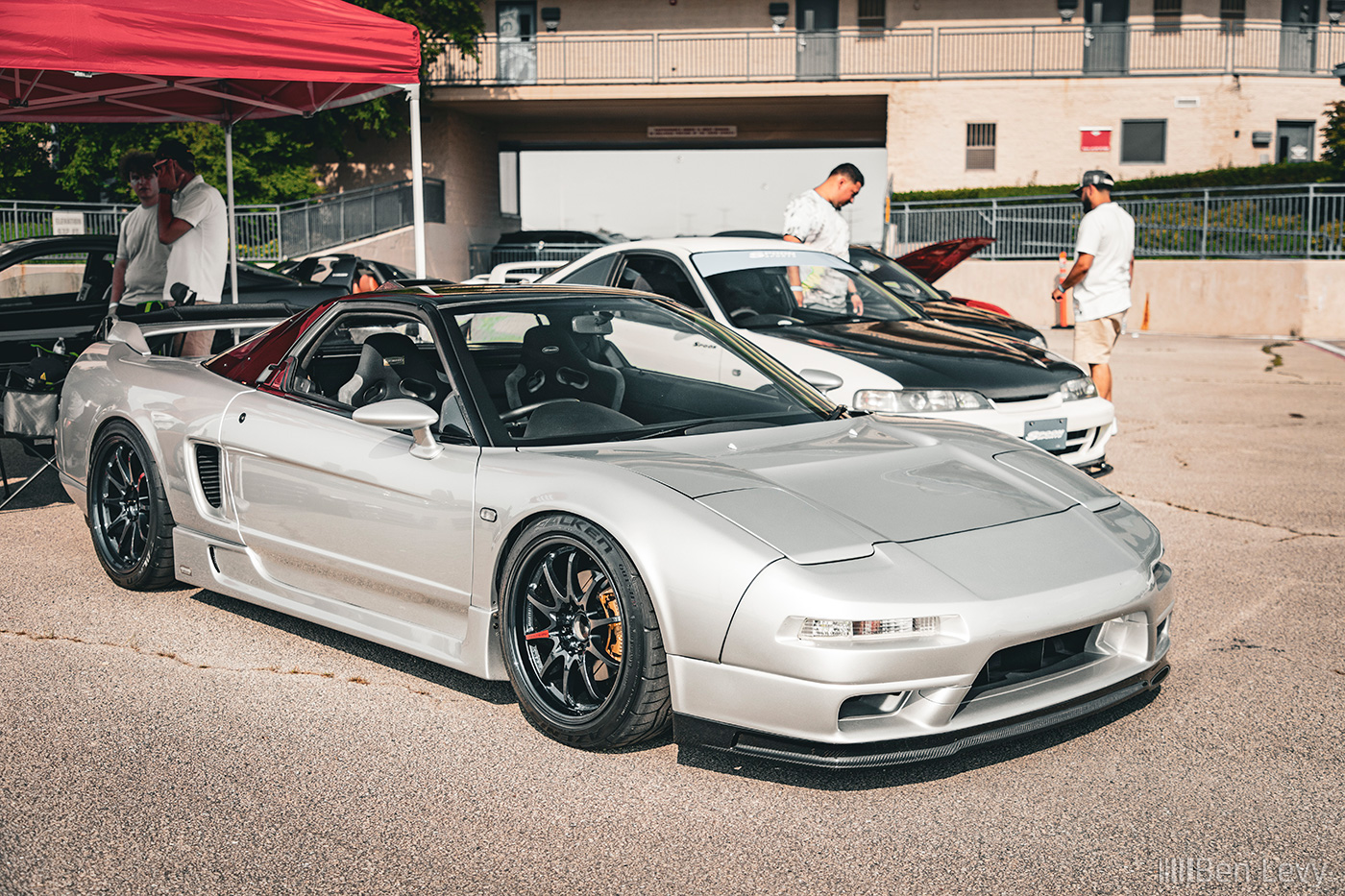 Silver RHD NSX at the Chicago