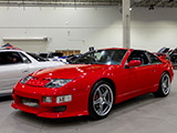 Red Nissan 300ZX at Wekfest Chicago