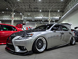 Bagged Lexus IS250 at Wekfest Chicago