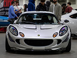 Front of Silver Lotus Elise