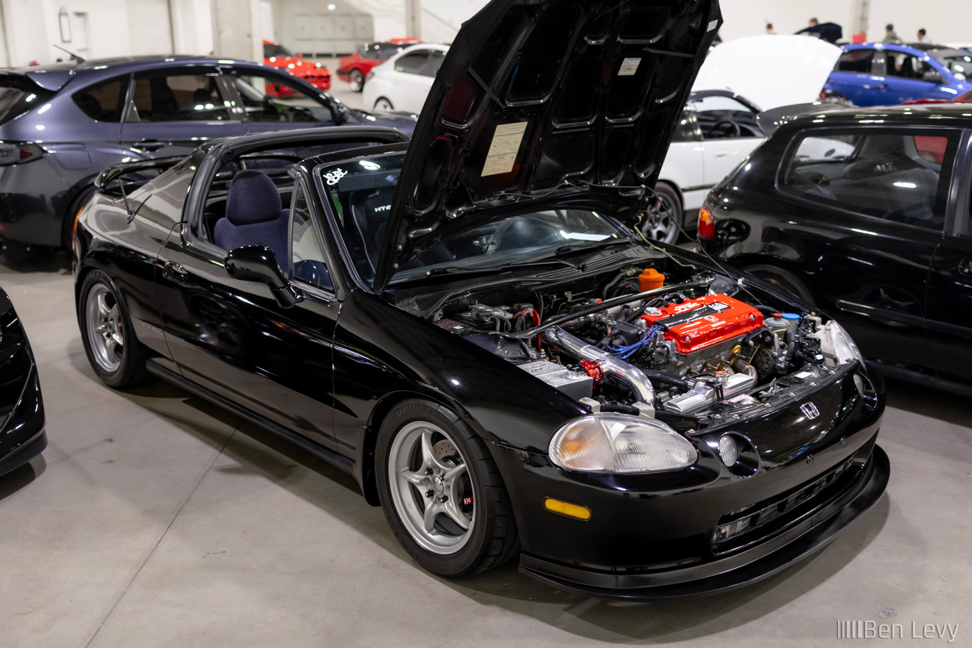 Turbocharged Honda del Sol at Wekfest Chicago