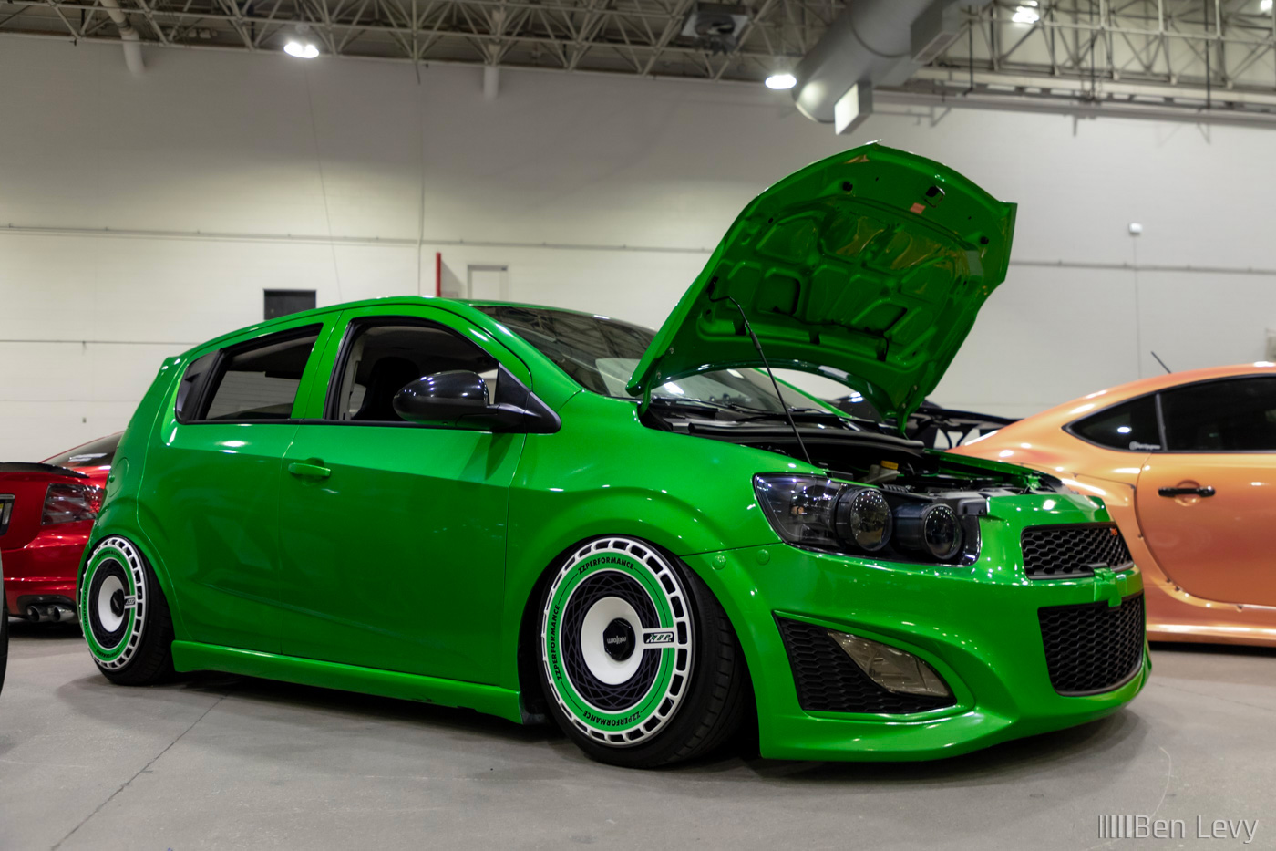 Green Chevy Aveo from ZZ Performance