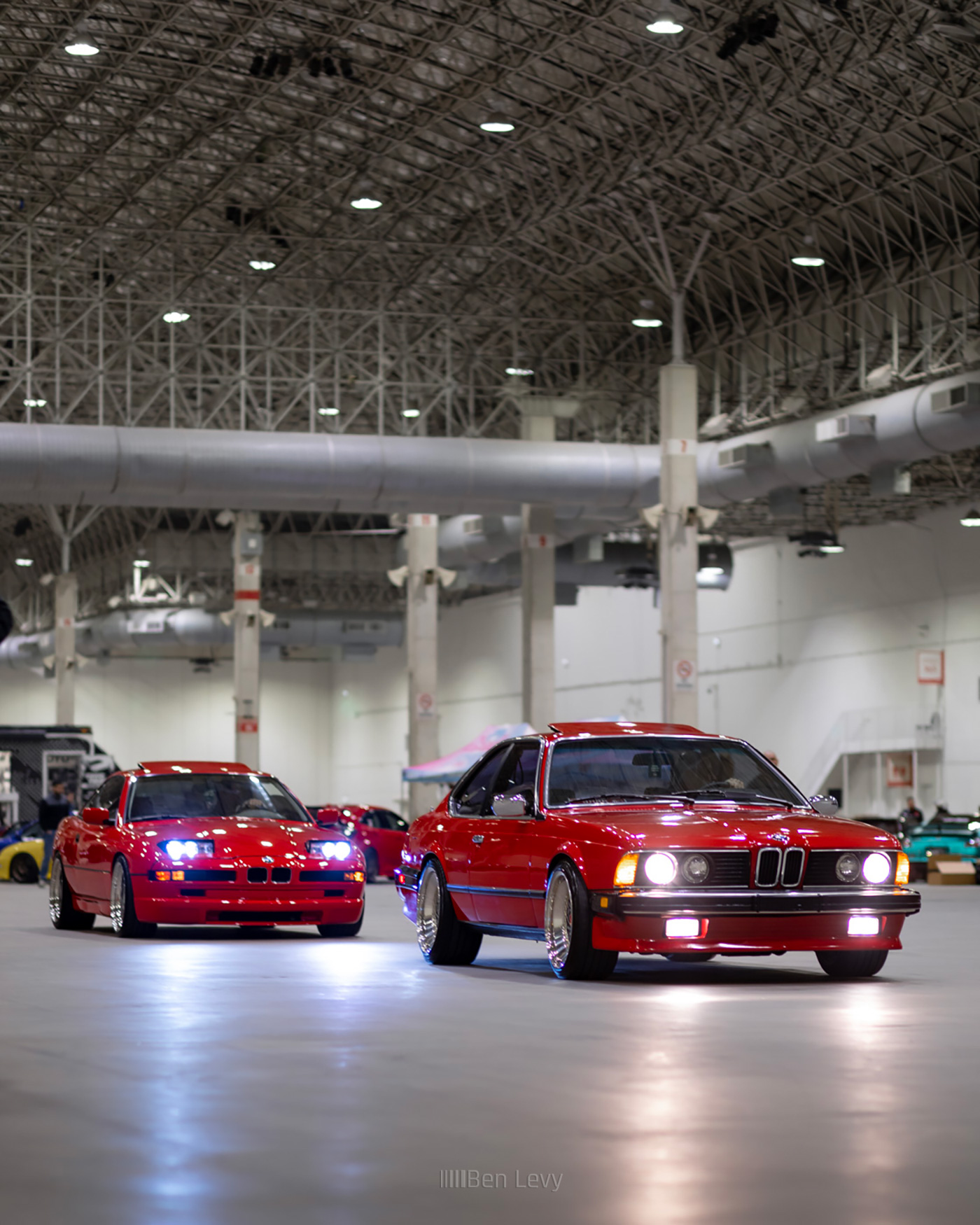 BMW 8 Series and 6 Series leaving Wekfest Chicago