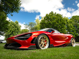 Red McLaren 720S on the Grass for Supercar Sunday