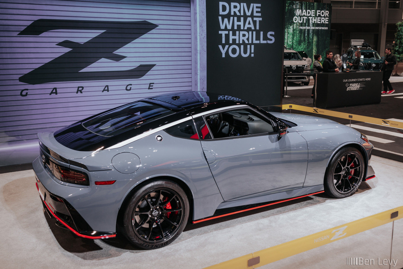 Grey Nissan Z NISMO at the Chicago Auto Show
