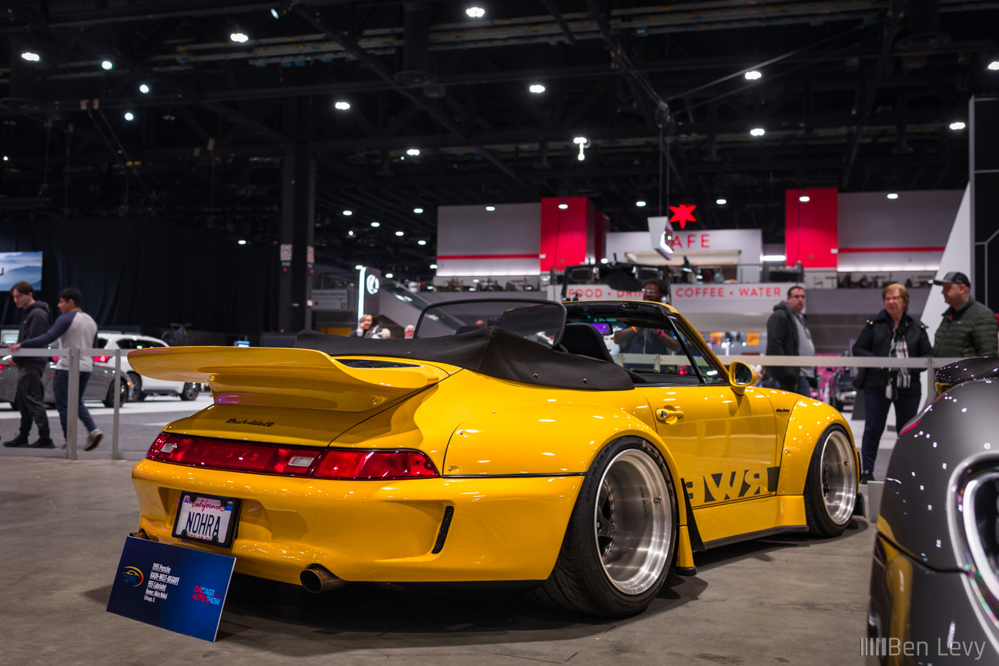 RWB Nohra at the Chitown Exotics Car Group Section at the Chicago Auto Show