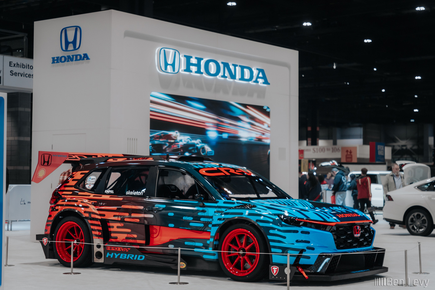 Honda CR-V Hybrid Racer at The Chicago Auto Show