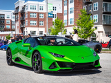 Green Lamborghini Huracan at Cold Brewed Cars & Coffee Lisle