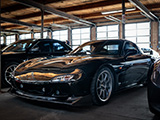 Black JDM Mazda RX-7 at The Outfit in Chicago
