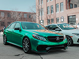 Green E63 AMG S in Chicago