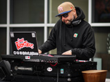 Chuck Righteous DJing at McGrath Acura in Chicago