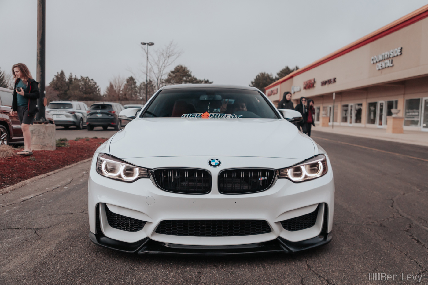 Front of White F82 BMW M4