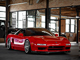 Red Acura NSX at The Outfit in Chicago