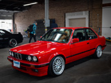 Red BMW 325i at The Outfit in Chicago