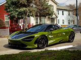 Army Green Wrap on McLaren 720S