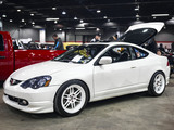White Acura RSX at Tuner Galleria