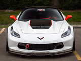 Zeus, White C7 Corvette Z06 at Crown Customs & Coatings