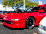 GReddy Front Lip on Red Toyota MR2