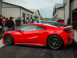 Red NC1 Acura NSX at Car Show in Naperville, IL