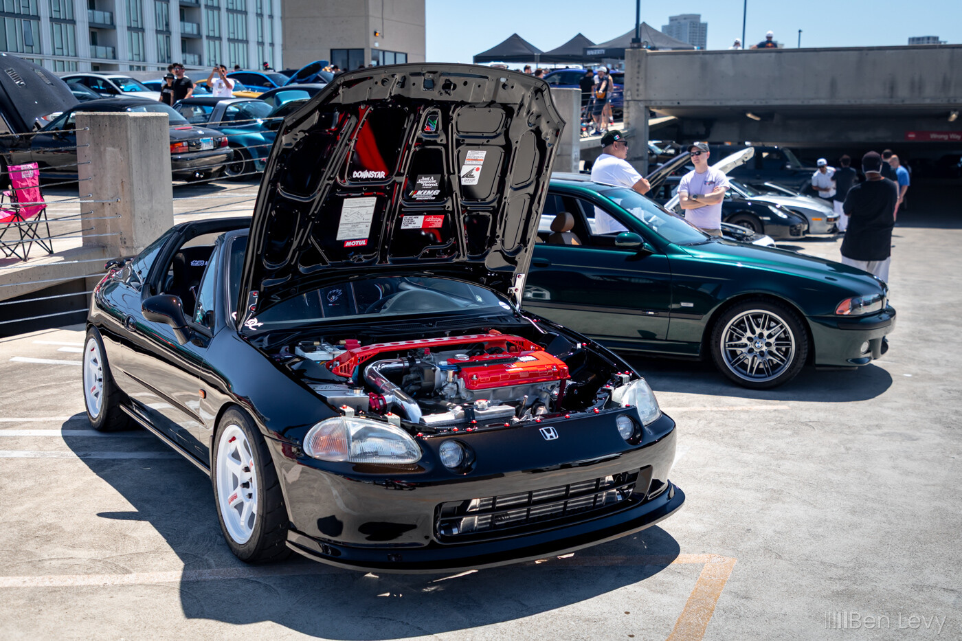 Turbo B-Series del Sol with the hood open