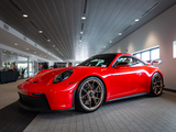 Red Porsche 911 GT3 at Porsche Lincolnwood