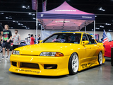 Yellow R32 Skyline with Fatboy Graphics