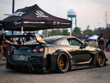 LibertyWalk R35 Nissan GT-R at FuelFest