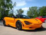 Orange McLaren 750S Spider