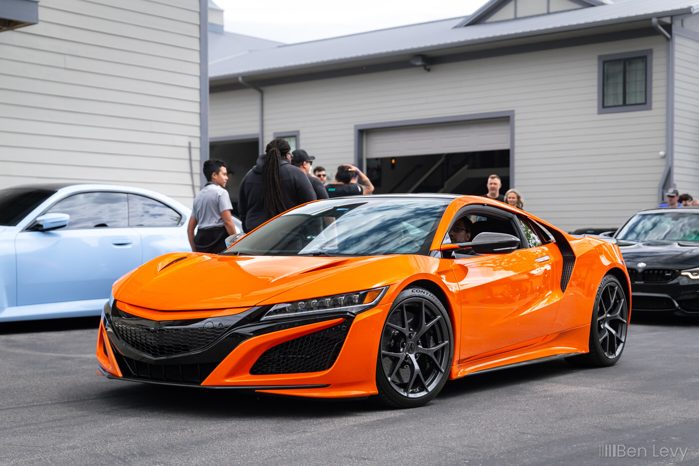 Orange NC1 Acura NSX at Iron Gate Motor Condos