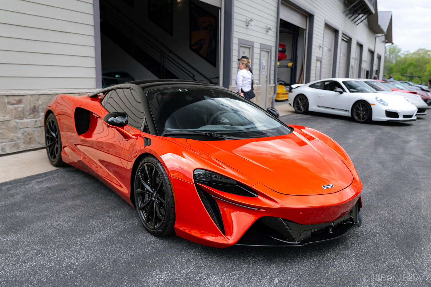 Orange McLaren Artura