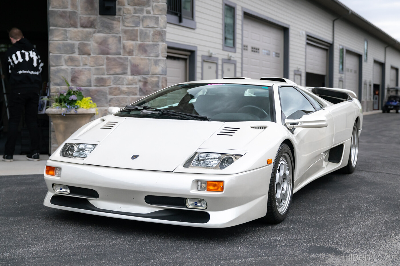 White Lamborghini Diablo from Chicago Motor Cars