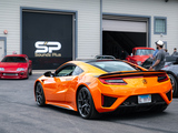 Orange 2nd Gen NSX Leaves a Car Show in Naperville