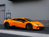 Orange Lamborghini Huracán Performante